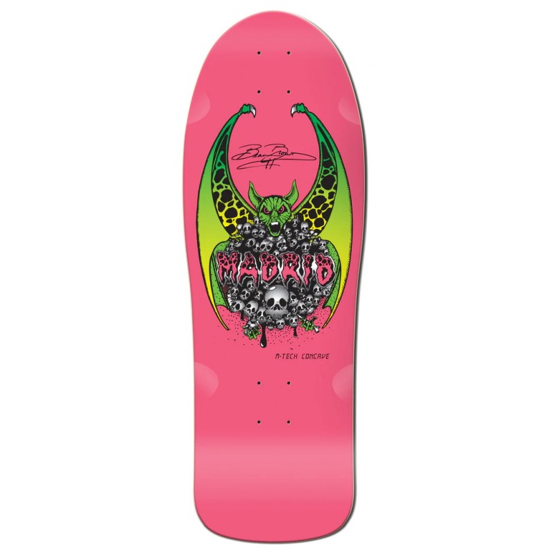 Madrid Beau Brown Pink Skateboard Deck 10"