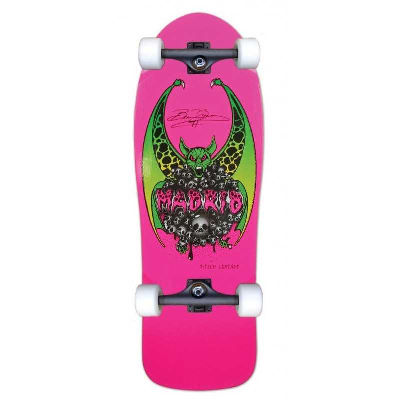 Madrid Beau Brown Pink Complete Skateboard 30.625"