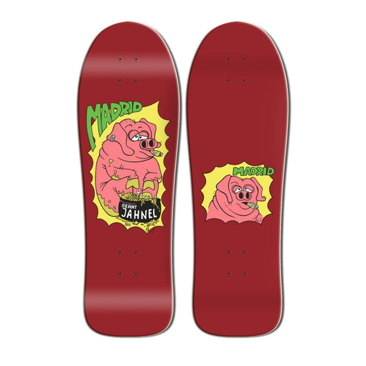 Madrid Bernt Jahnel Pig Reissue Limited Edition Skateboard Deck 10.125"