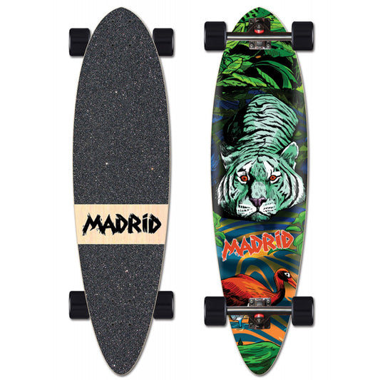 Madrid Blunt Tiger Complete Longboard 36"