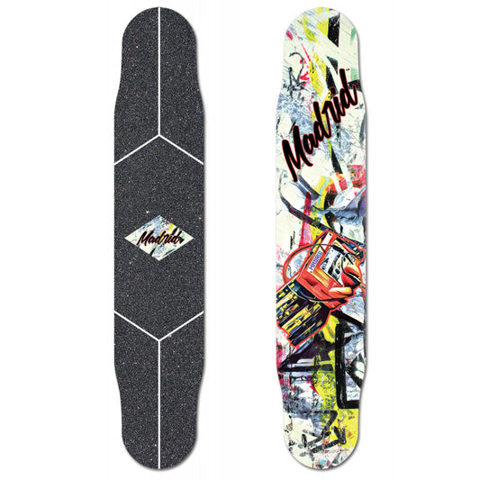 Madrid Fiberglass Pole Walkman Longboard Deck 46"