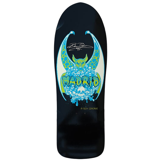 Madrid Beau Brown Glow in the Dark Series Skateboard Deck 10,25"