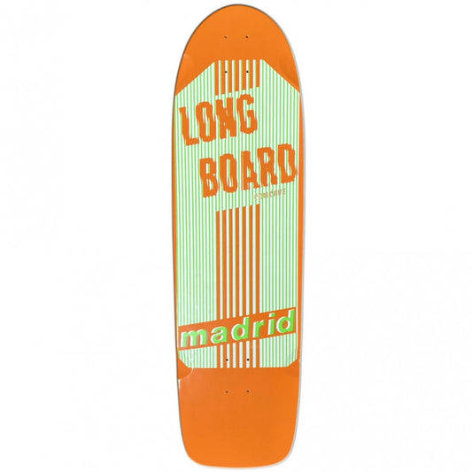 Madrid Old School Orange Longboard Deck 36"