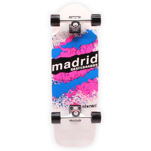 Madrid Marty Explosion White Complete Skateboard 29"