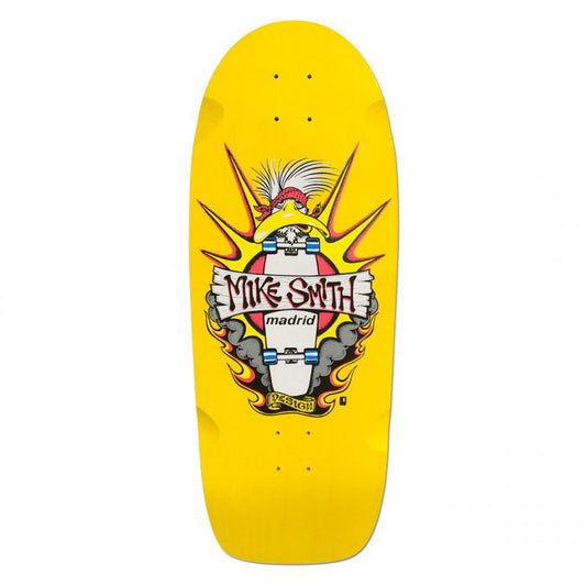 Madrid Mike Smith Duck Yellow Skateboard Deck 10.75"