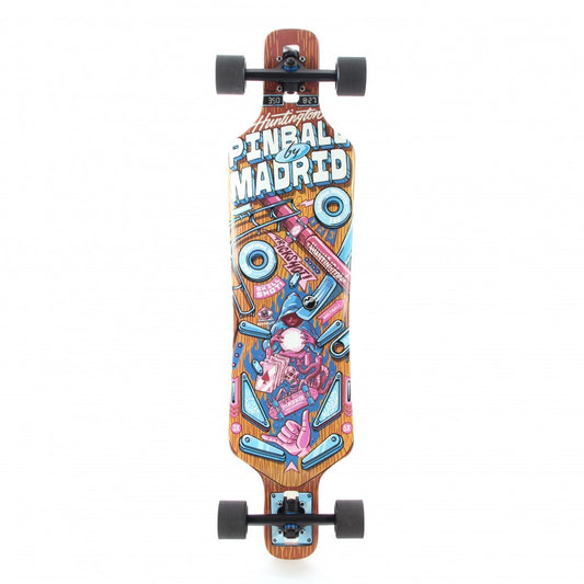 Madrid Pinball Wizard Drop Through Complete Longboard 39"