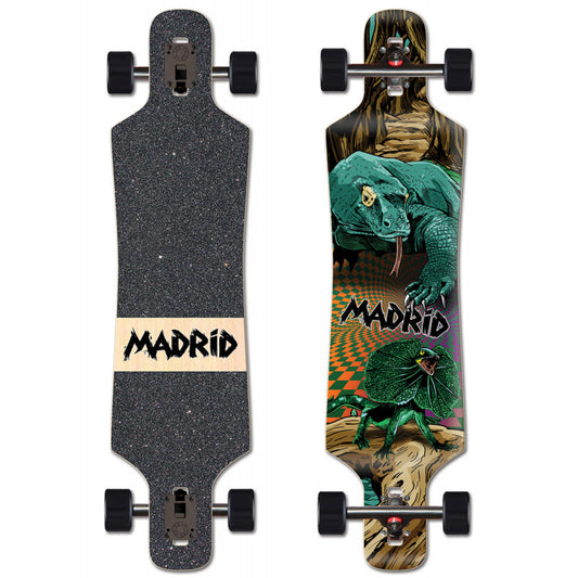 Madrid Spade Drop Trough Komodo Complete Longboard 39"