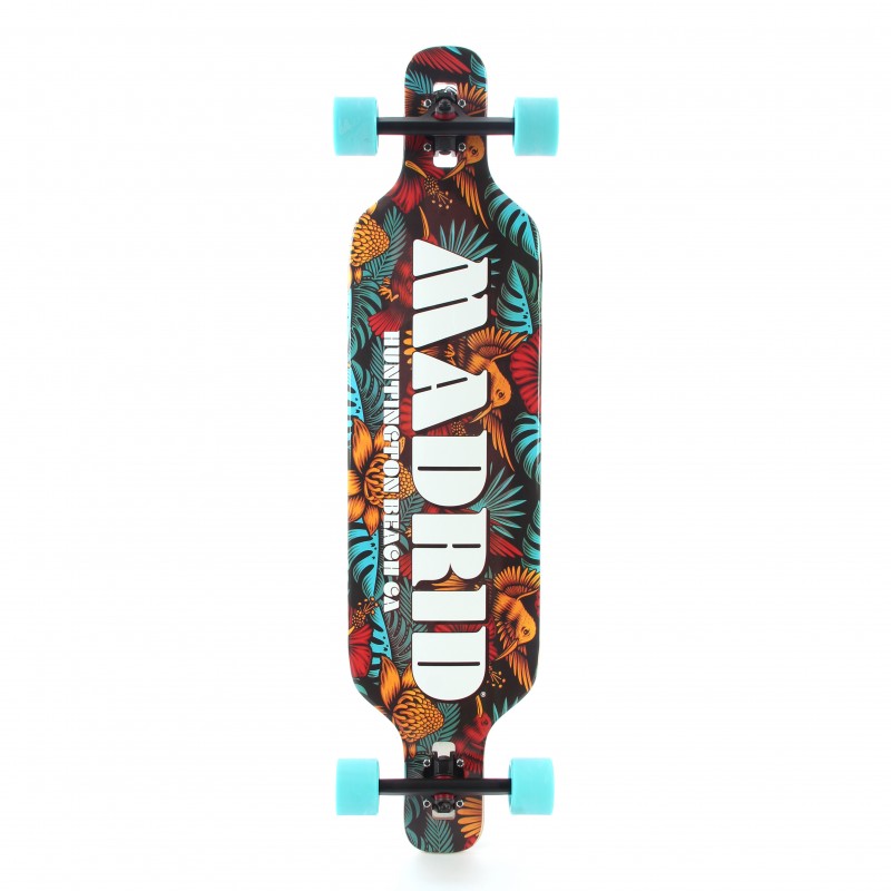 Madrid Tropics Drop Through Complete Longboard 40"