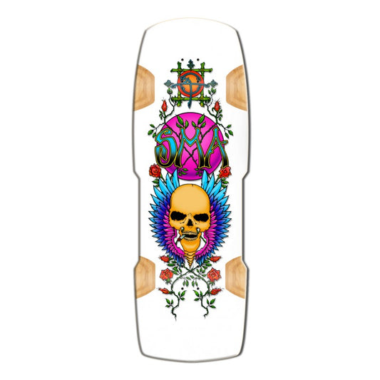 Madrid X SMA Limited Edition Wes Humpston Flying Skull Skateboard Deck 11"