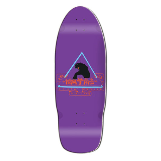 Madrid X SMA Natas Purple Skateboard Deck 10"