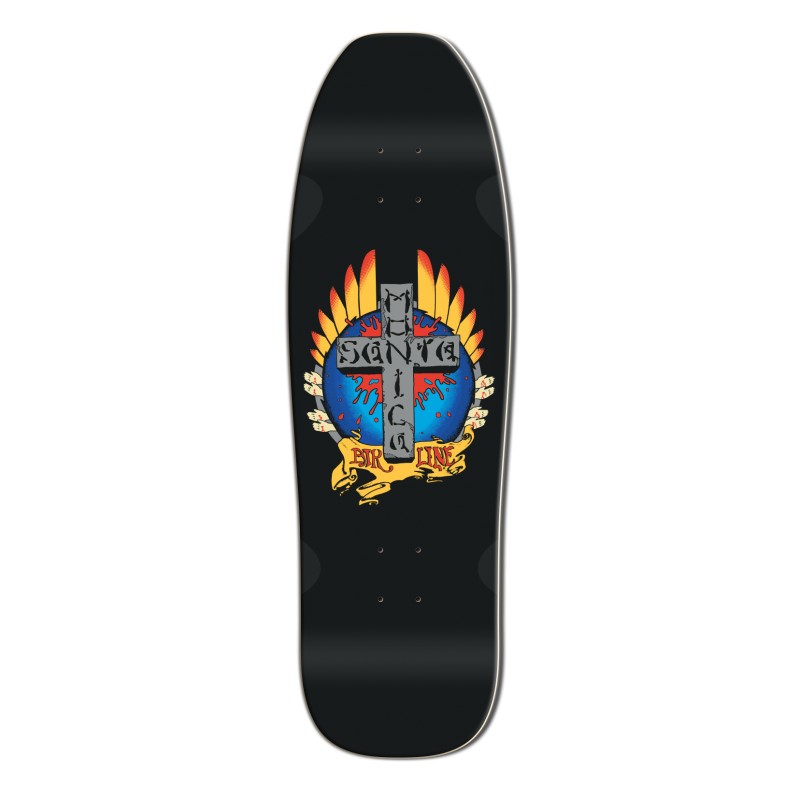 Madrid X SMA Stigmata Black Skateboard Deck 9.5"