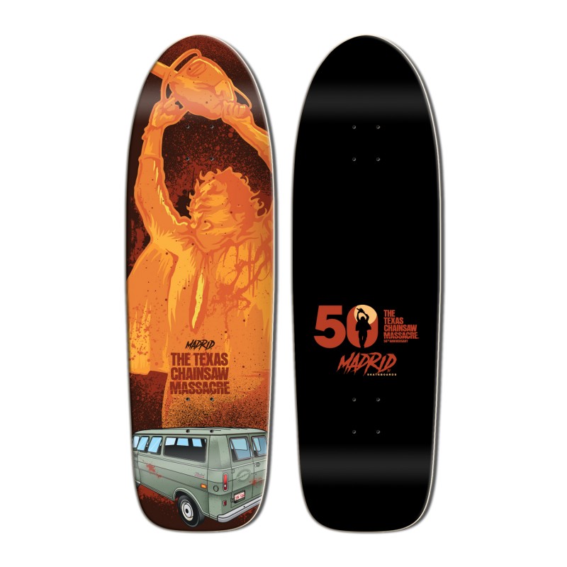 Madrid X Texas Chainsaw Massacre Sunburn Skateboard Deck 9.8" [PRE-ORDER]