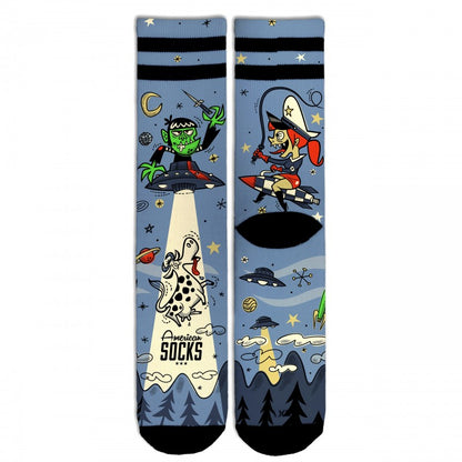 Meias American Socks Alien Snatch - Mid High