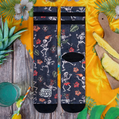 Meias American Socks Dancing Skeletons - Mid High