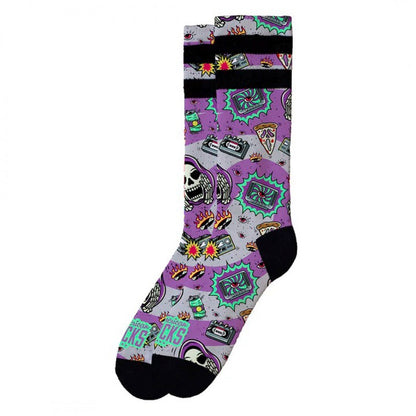 Meias American Socks Horror Time - Mid High