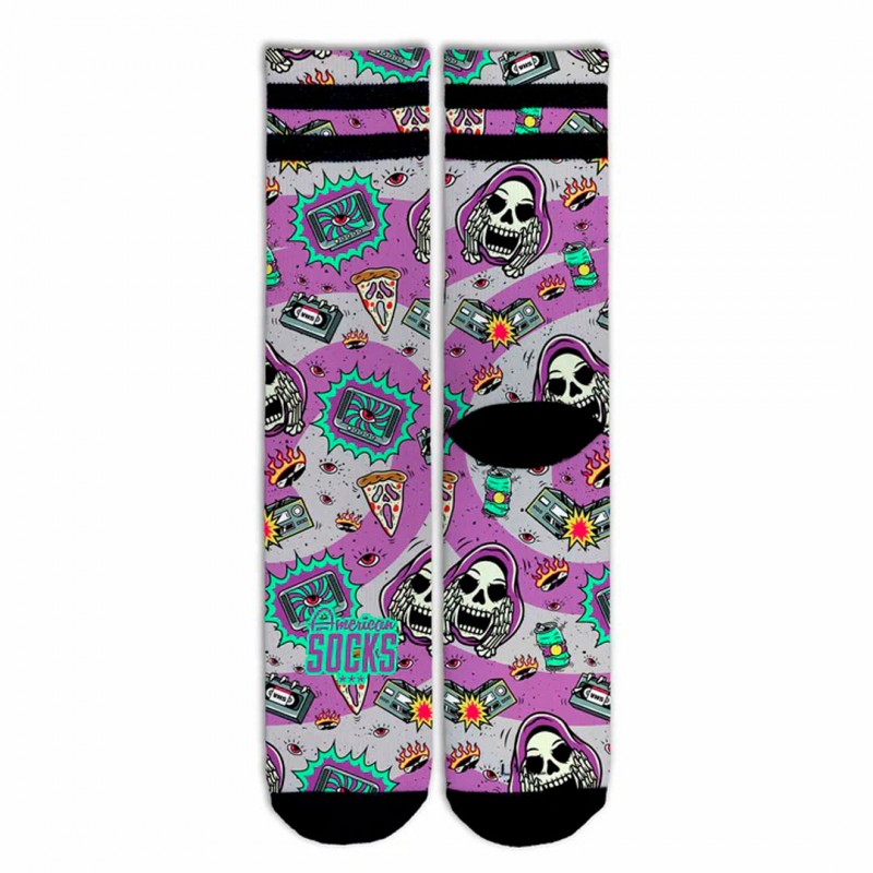 Meias American Socks Horror Time - Mid High