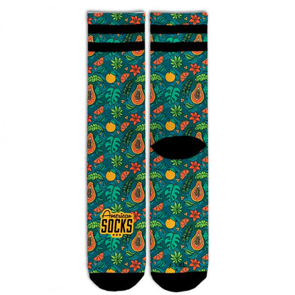 Meias American Socks Papaya - Mid High