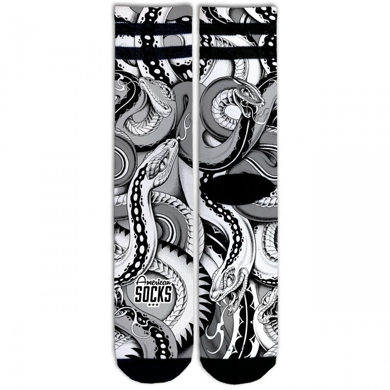 American Socks Python Socks - Mid High