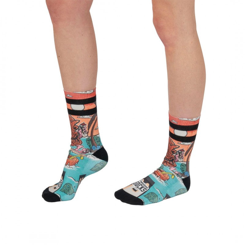 Meias American Socks Tiki Surf - Mid High