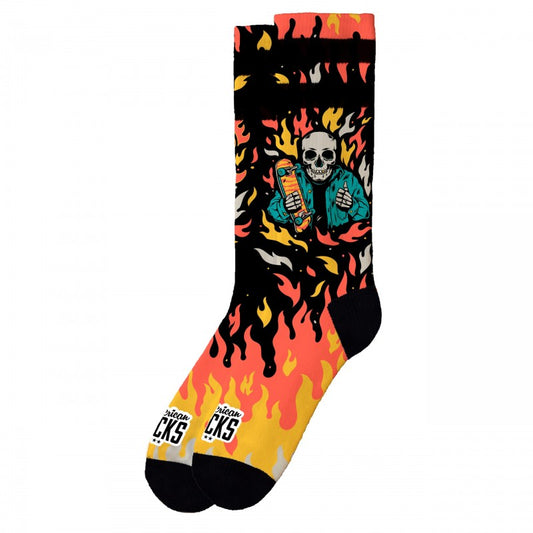 American Socks Welcome to Hell Socks - Mid High