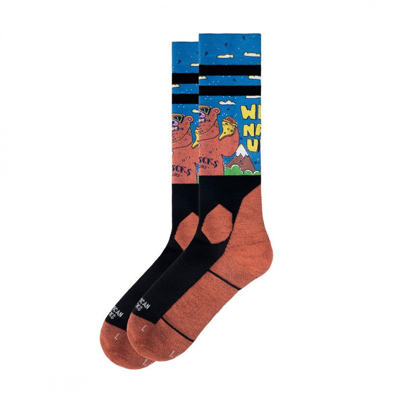 Meias American Socks Wild Nature - Snow