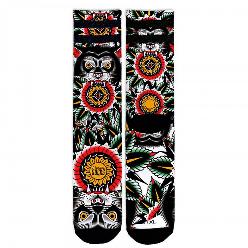 Meias American Socks Wolf Mid High