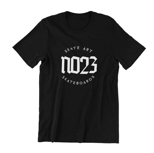 NO23 Logo T-Shirt Black