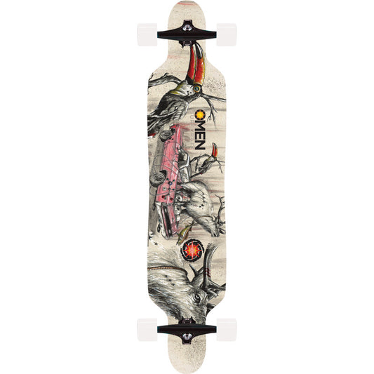 Omen Elk Amino Drop Trought Complete Longboard 41.5"