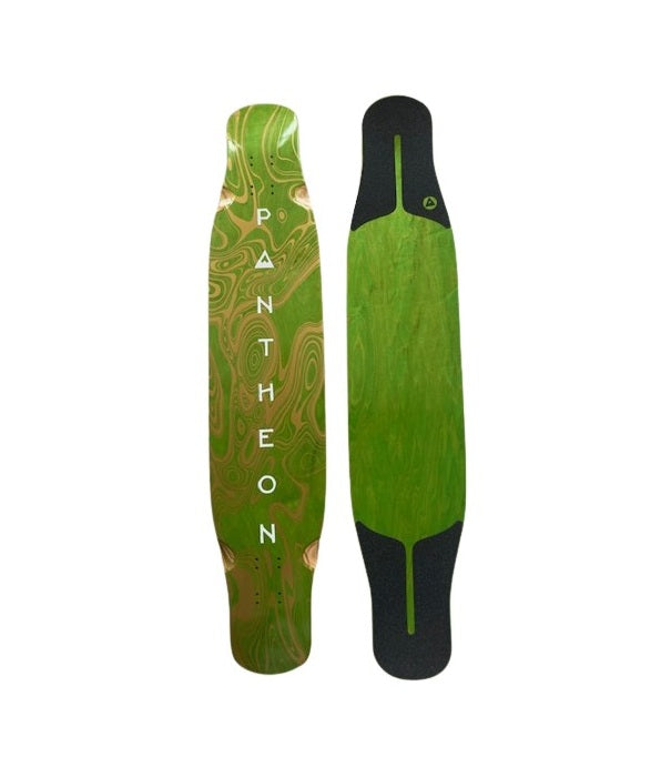 Pantheon Tandava II Green Longboard Deck 45"