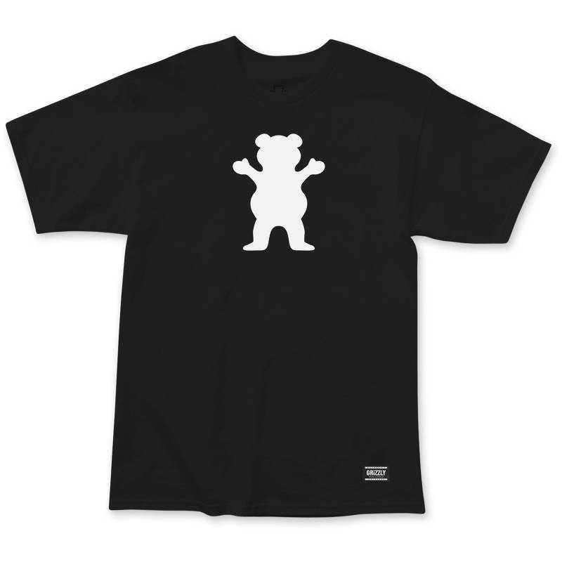 T-Shirt Grizzly Bear Preto