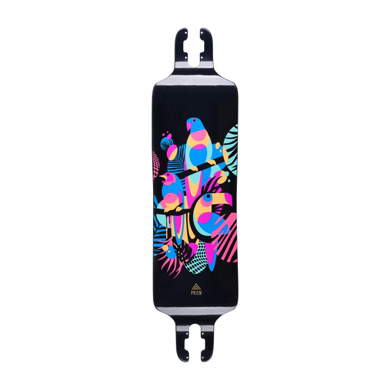 Prism Topicalia Sled Drop Through Longboard Deck 34"