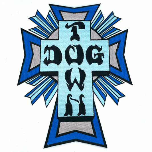 Dogtown Cross Logo Color Large Patch - 10"