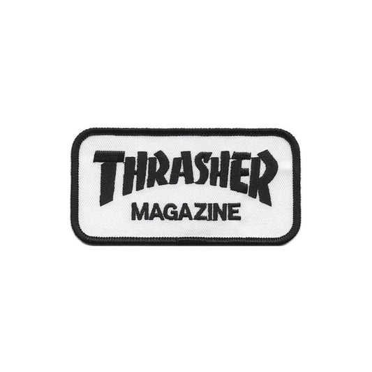 Remendo Thrasher Logo White