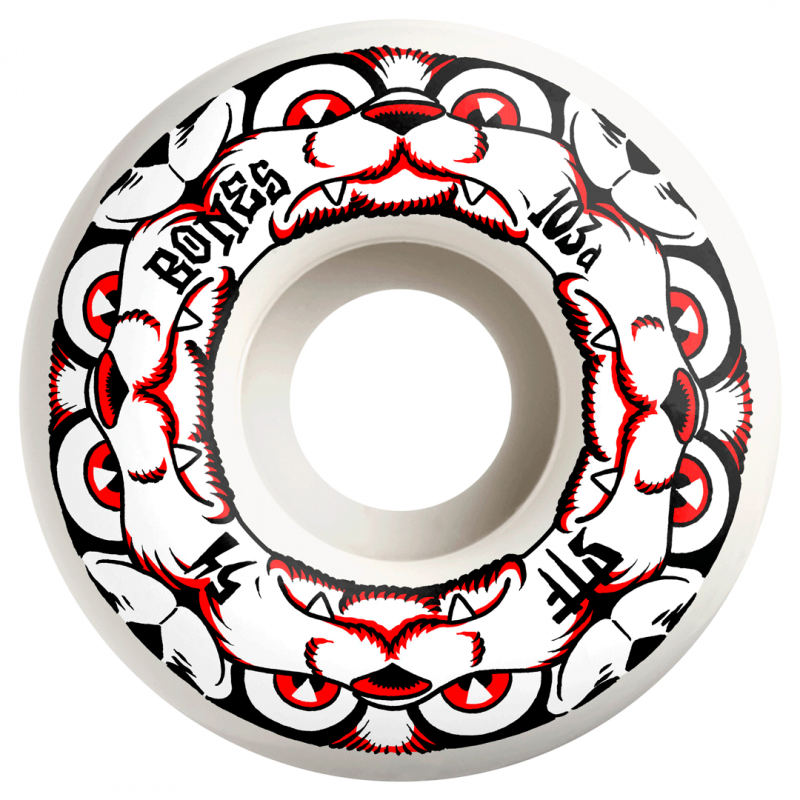 Bones 4 Dog Night Tech Formula™ (STF) V4 Wide Wheels - 54mm 103A