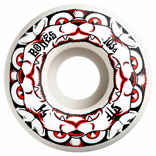 Bones 4 Dog Night Tech Formula™ (STF) V4 Wide Wheels - 54mm 103A