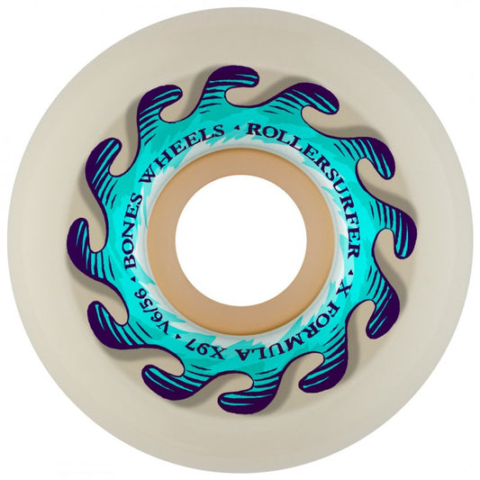 Bones Ben Koppl Infinite Wave X-Formula™ (XF) V6 Wide-Cut 56mm 97A Skateboard Wheels