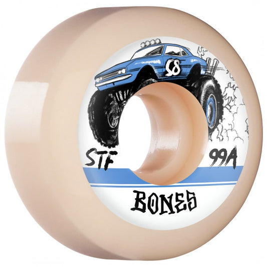 Skateboard Wheels Bones Big Rigs Street Tech Formula™ (STF) V5 Sidecut 58mm 99A