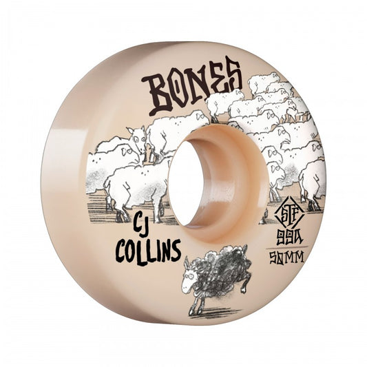 Bones CJ Collins Black Sheep Street Tech Formula™ (STF) V3 Slims 50mm 99A Wheels