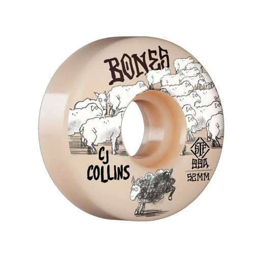 Bones CJ Collins Black Sheep Street Tech Formula™ (STF) V3 Slims 52mm 99A Wheels