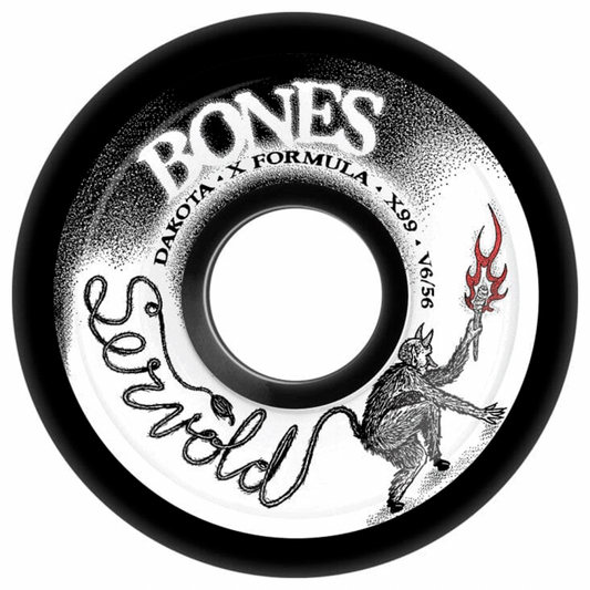 Bones Dakota Servold Eternal Search X-Formula™ (XF) V6 Wide-Cut Wheels - 56mm 99A