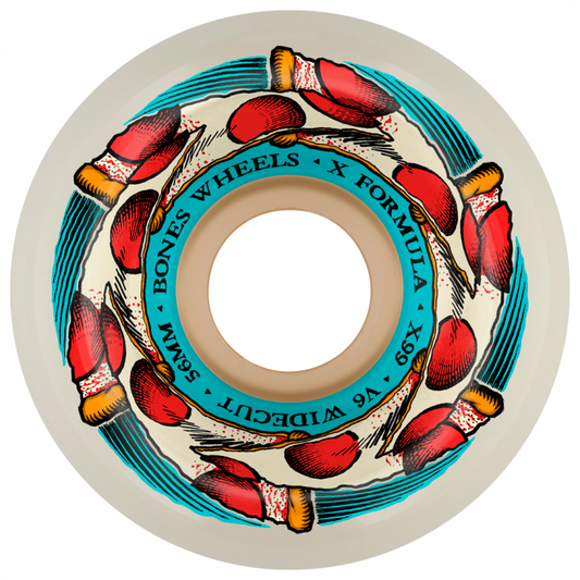 Bones Deep Dish X-Formula™ (XF) V6 Wide-Cut Wheels - 56mm 99A