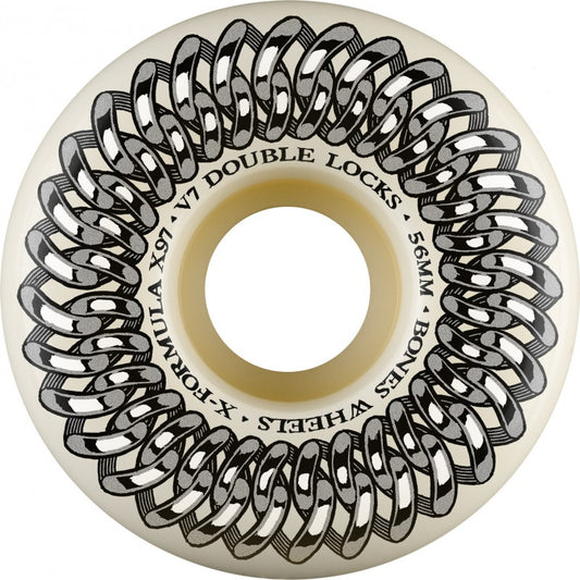 Bones Double Lock X-Formula™ (XF) V7 Double Locks Wheels - 56mm 97A