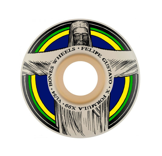 Bones Felipe Gustavo Redeemer X-Formula™ (XF) V1 Standard Wheels - 54mm 99A