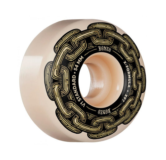 Bones Gold Chain X-Formula™ (XF) V1 Standard 54mm 97A Wheels