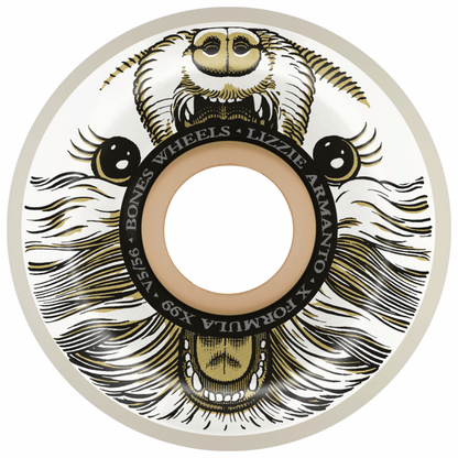 Bones Lizzie Armanto Alma Mutter X-Formula™ (XF) V5 Sidecut Wheels - 56mm 99A