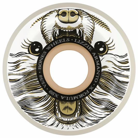 Bones Lizzie Armanto Alma Mutter X-Formula™ (XF) V5 Sidecut Wheels - 58mm 99A