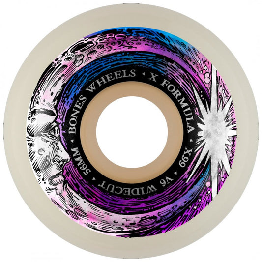 Bones Moon Beam X-Formula™ (XF) V6 Wide-Cut Wheels 56mm 99A