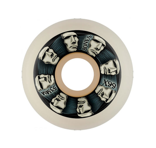 Bones Head Rush X-Formula™ (XF) V5 Sidecut Wheels 53mm 99A