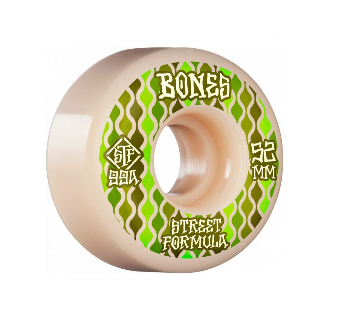 Wheels Bones Retros Street Tech Formula™ (STF) V2 Locks 52mm 99A