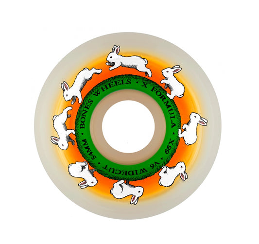 Bones Runny Bunny X-Formula™ (XF) V6 Wide-Cut Wheels - 54mm 99A